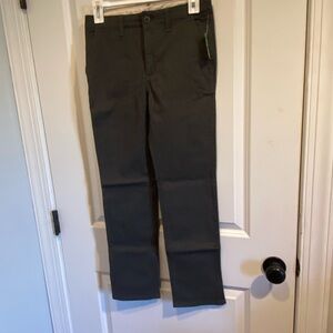 NWT boys gray school pants size 12